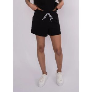 Soft Knit Drawstring Shorts