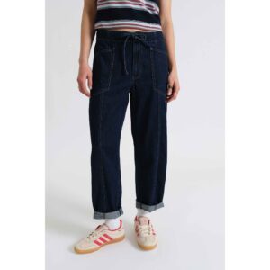 Drawstring Barrel in Blue Mood