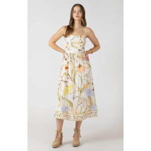 Smocked Midi Dress