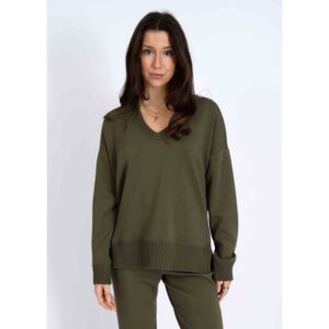Soft Knit Vneck Sweater