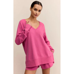Modern V-Neck Weekender Top